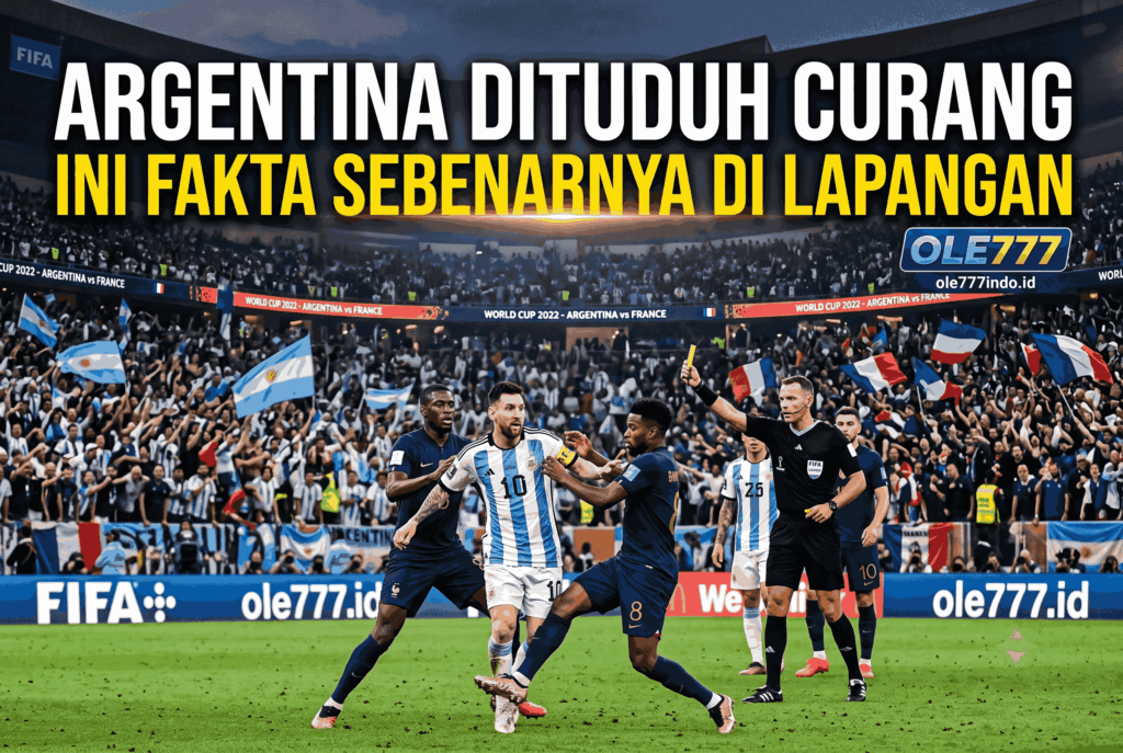 Argentina Dituduh Curang, Ini Fakta Sebenarnya di Lapangan