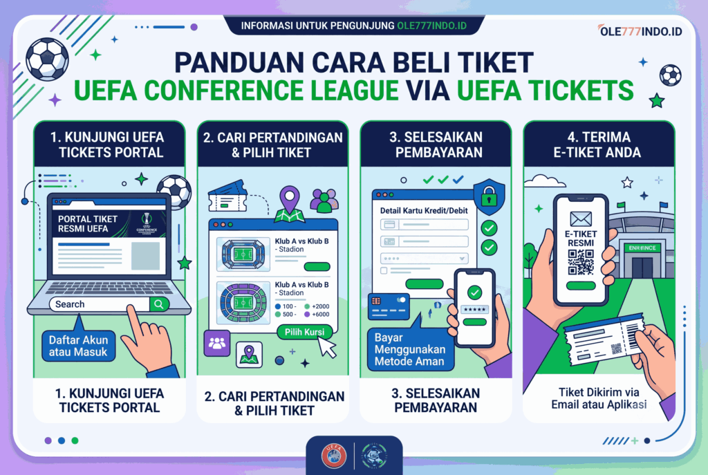 Cara Beli Tiket UEFA Conference League via UEFA Tickets
