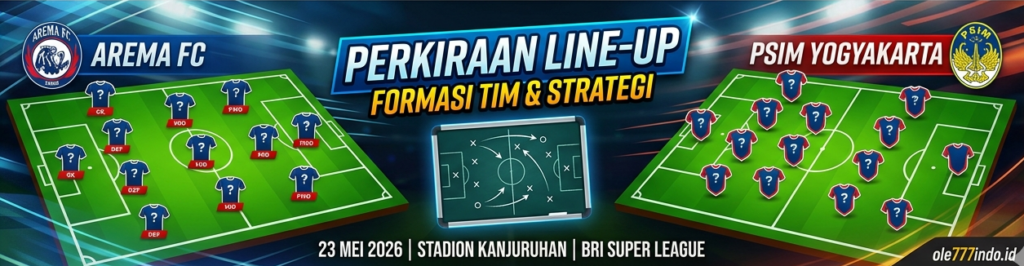 Arema FC vs PSIM 23 Mei 2026: Duel Panas Singo Edan