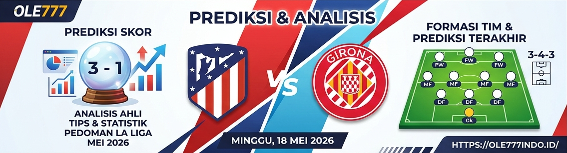Atletico vs Girona 18 Mei 2026: Duel Taktik Bernyali