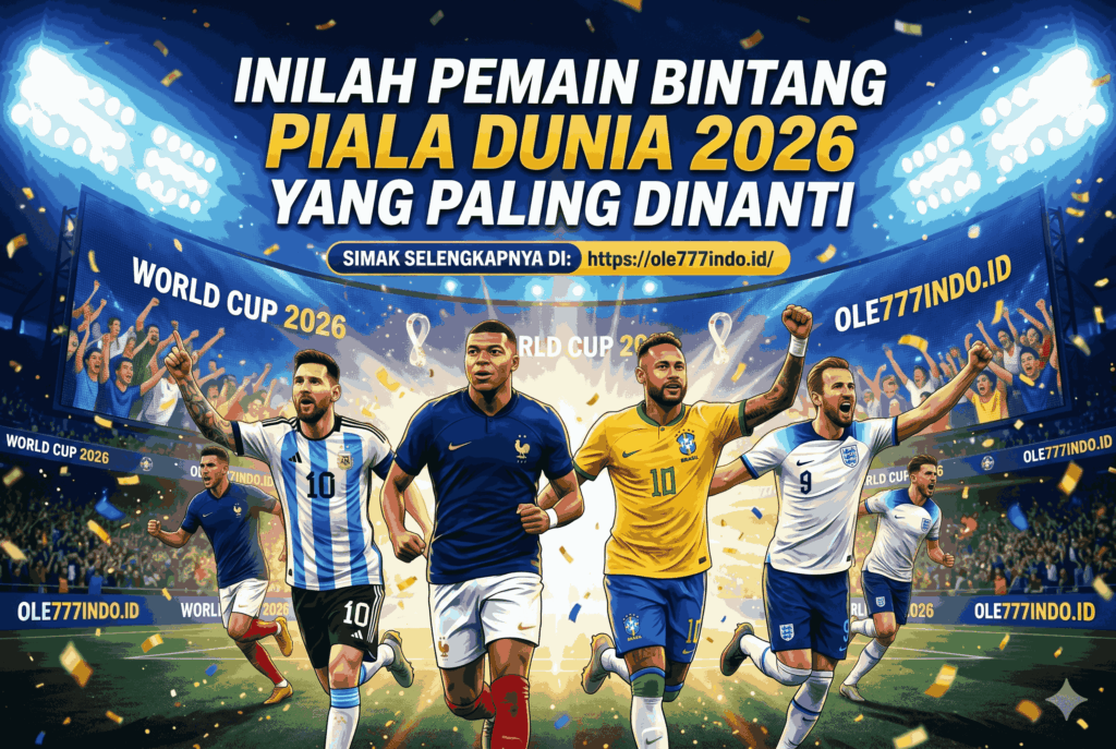 Inilah Pemain Bintang Piala Dunia 2026 yang Paling Dinanti