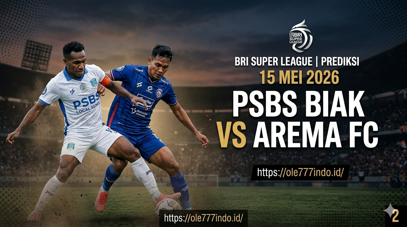 PSBS Biak vs Arema FC 15 Mei 2026: Misi Singo Edan Taklukkan Papua