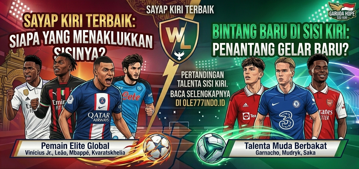 Pemain Sayap Kiri Terbaik, Raja Dribel dan Pencetak Gol Mematikan