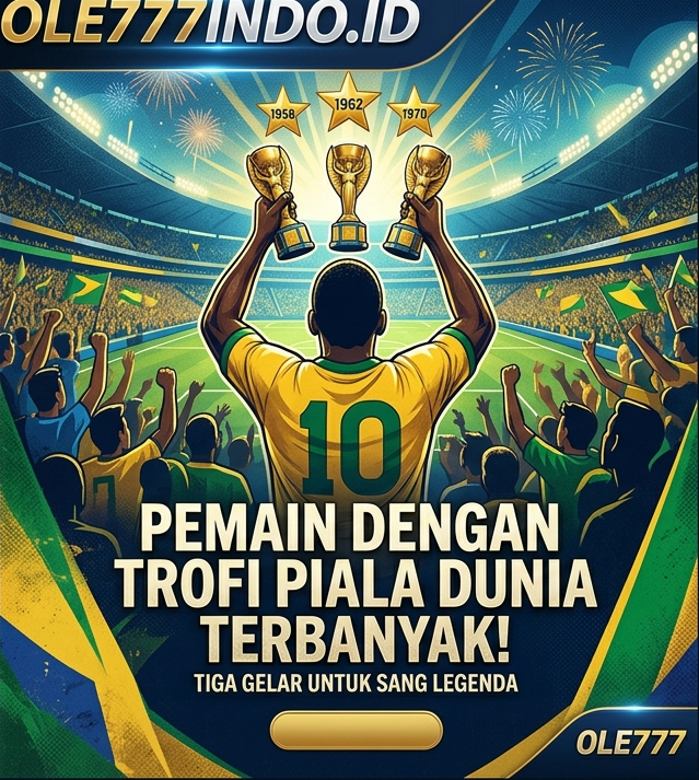 Pemain dengan Piala Dunia Terbanyak, Ini Rekor Legenda