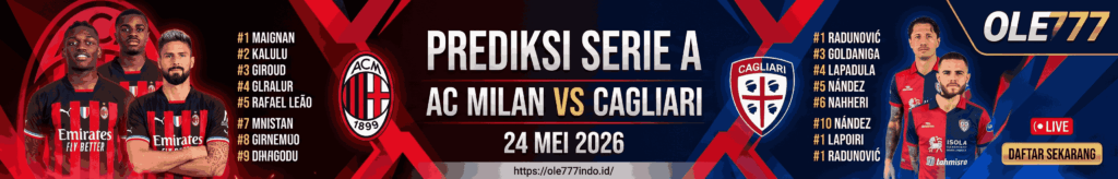 Prediksi AC Milan vs Cagliari 24 Mei 2026: Rossoneri Siap Pesta Gol