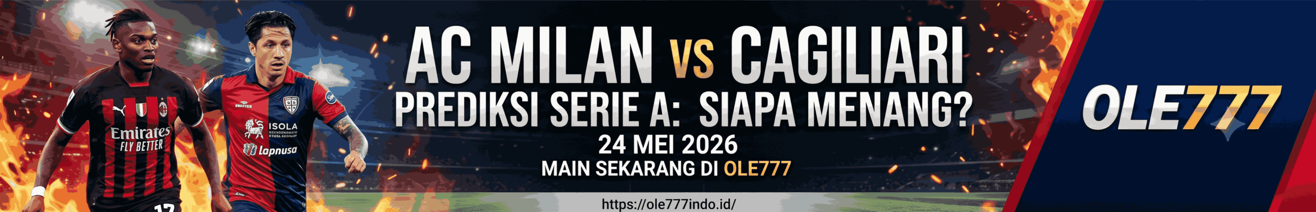 Prediksi AC Milan vs Cagliari 24 Mei 2026: Rossoneri Siap Pesta Gol