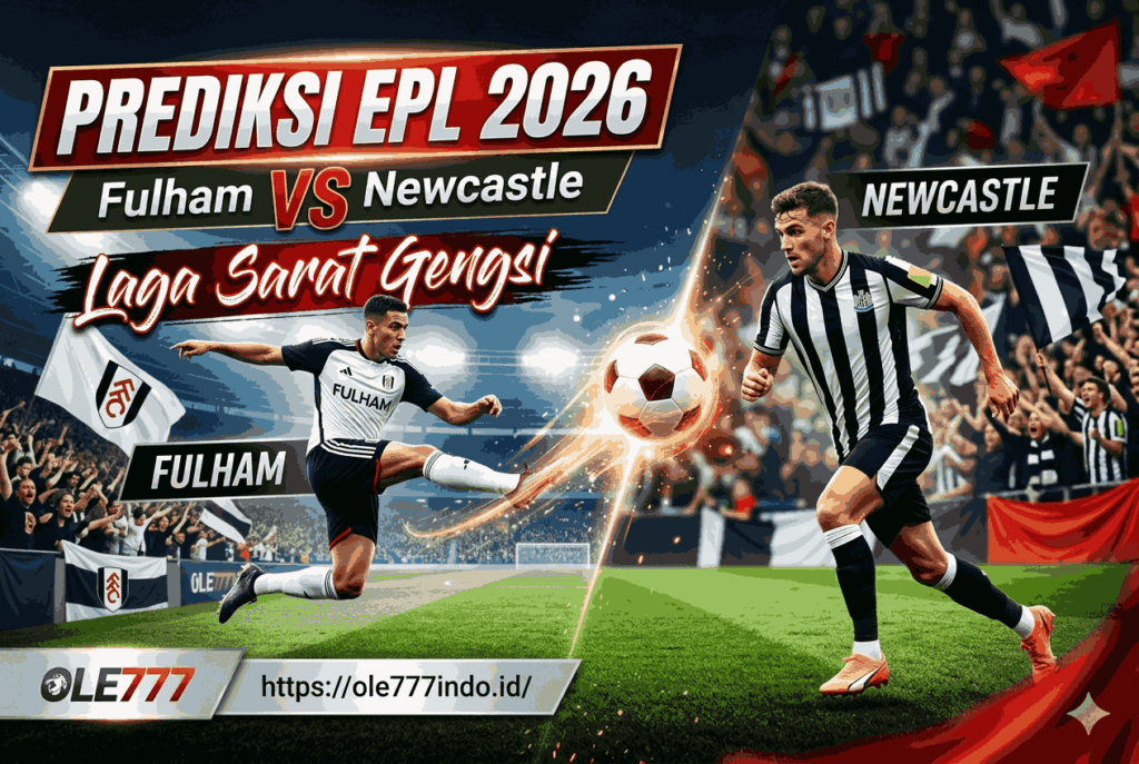 Prediksi EPL 2026: Fulham vs Newcastle, Laga Sarat Gengsi