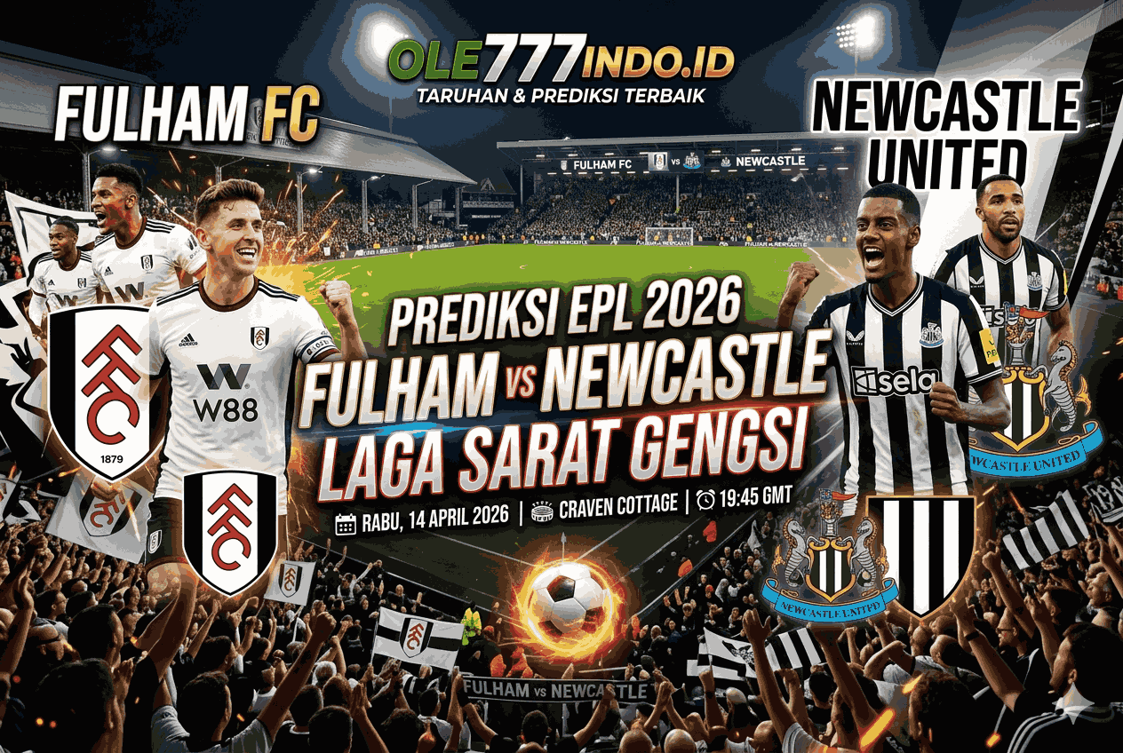 Prediksi EPL 2026: Fulham vs Newcastle, Laga Sarat Gengsi