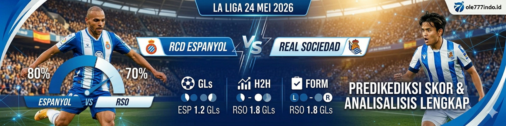 Prediksi Espanyol vs Real Sociedad 24 Mei 2026, Duel Penutup Penuh Gengsi