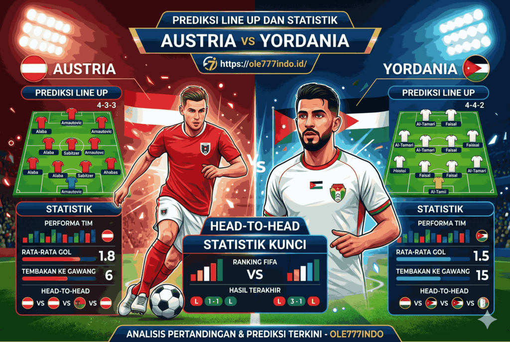 Austria vs Yordania: Analisis & Prediksi Akurat 2026