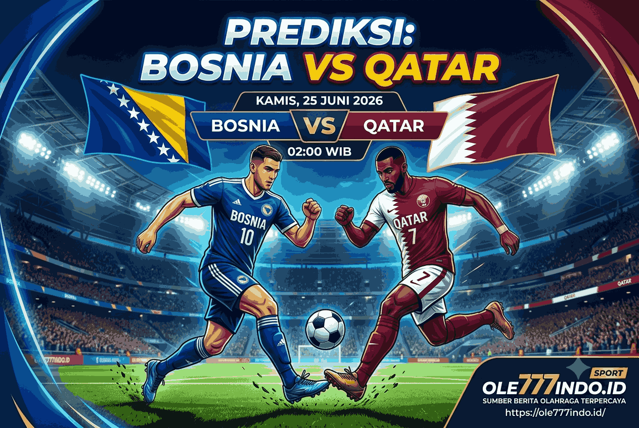 Bosnia vs Qatar: Head to Head, Line Up, dan Prediksi Skor
