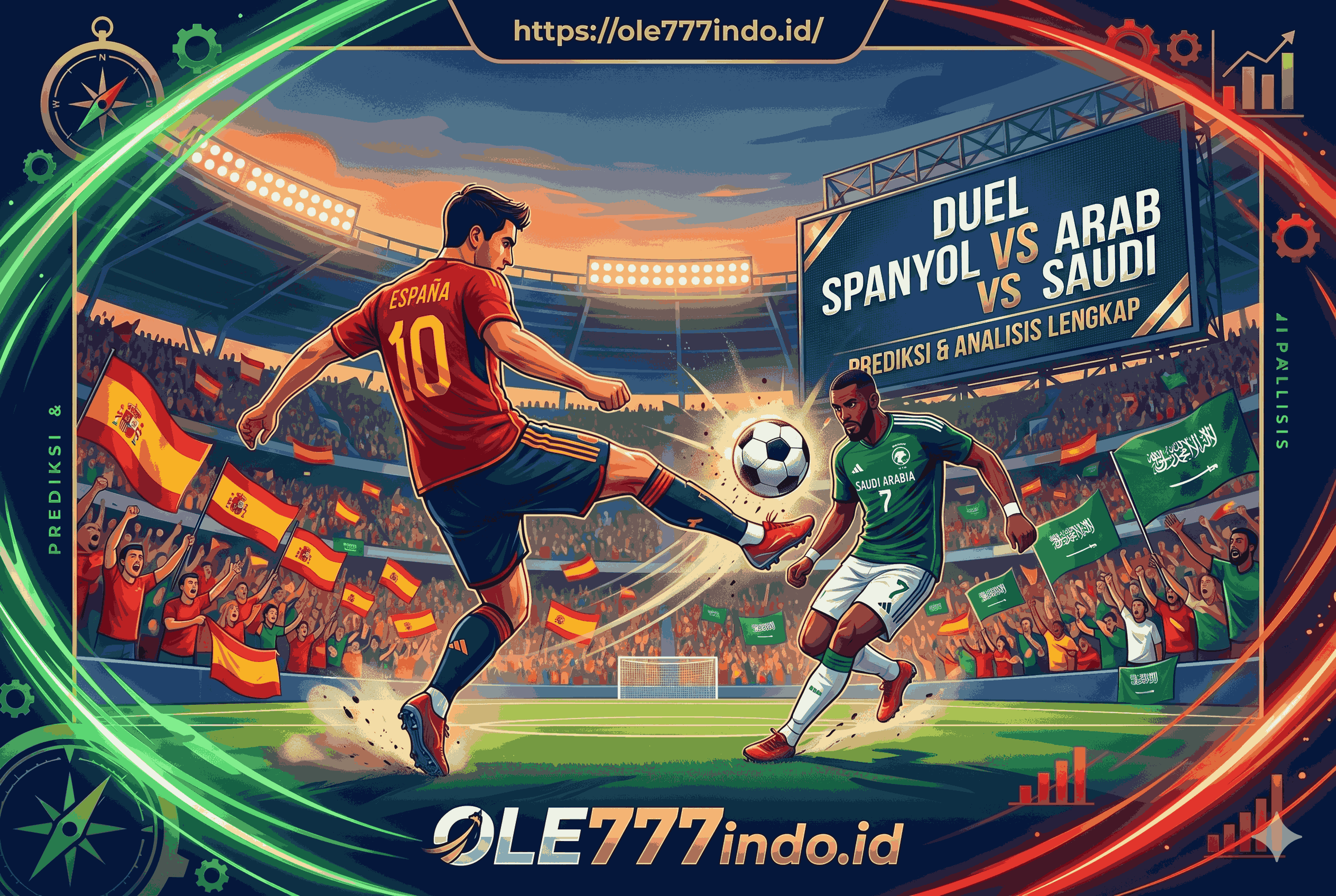 Duel Spanyol vs Arab Saudi 2026, Prediksi & Analisis Lengkap