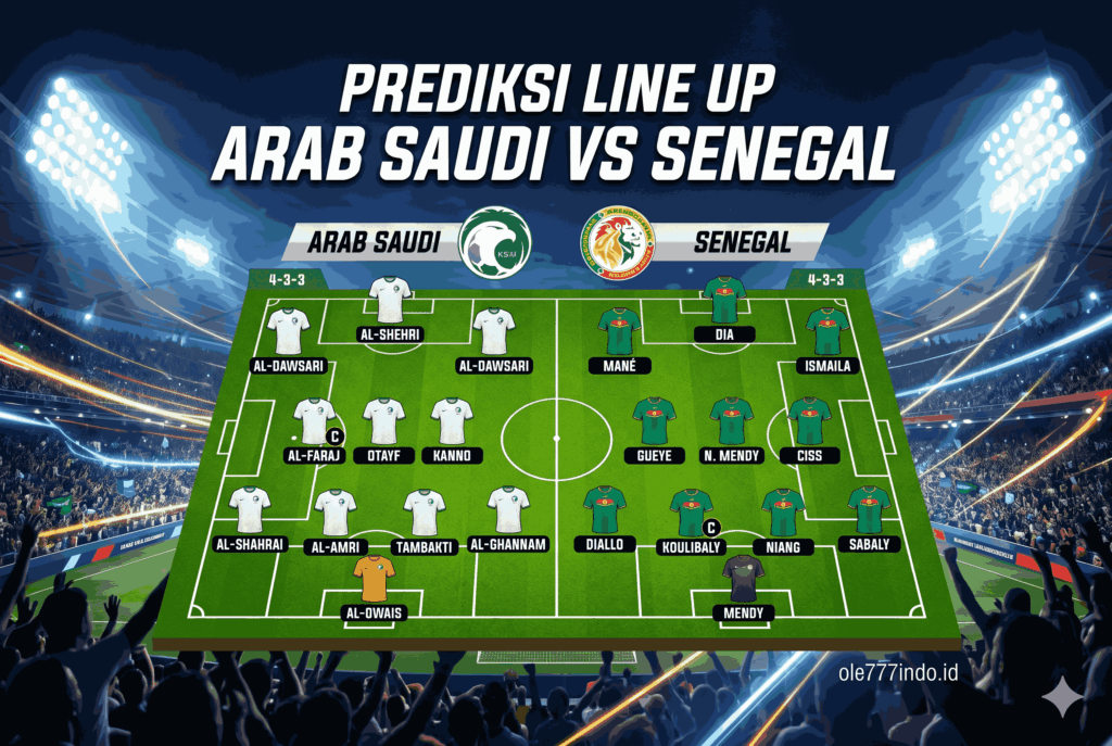 Friendly Match: Prediksi Arab Saudi vs Senegal Lengkap