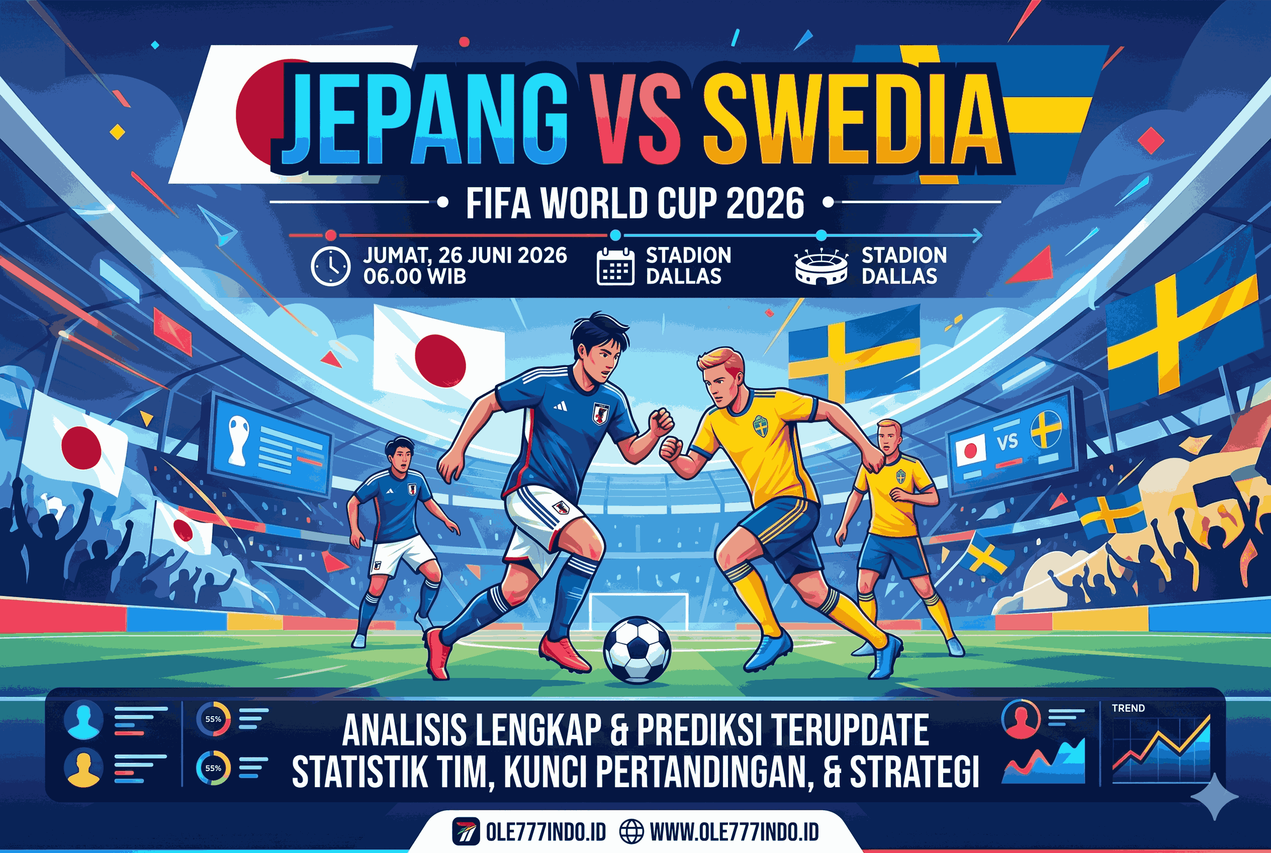 Jepang vs Swedia: Jadwal Pertandingan dan Analisis Lengkap