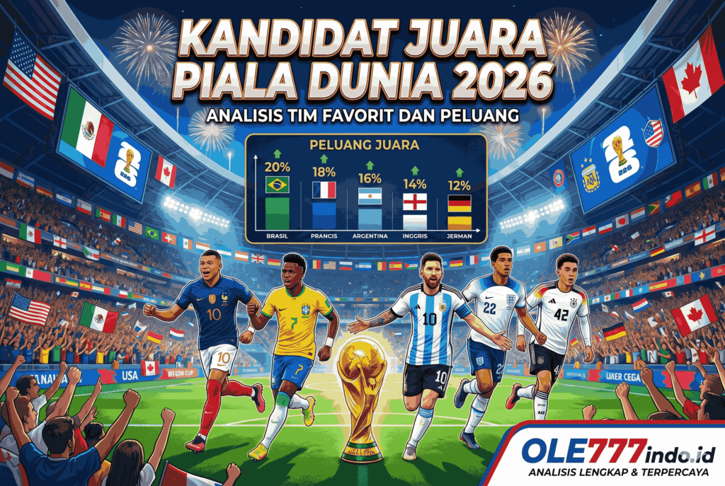 Kandidat Juara Piala Dunia 2026: Analisis Tim Favorit dan Peluang