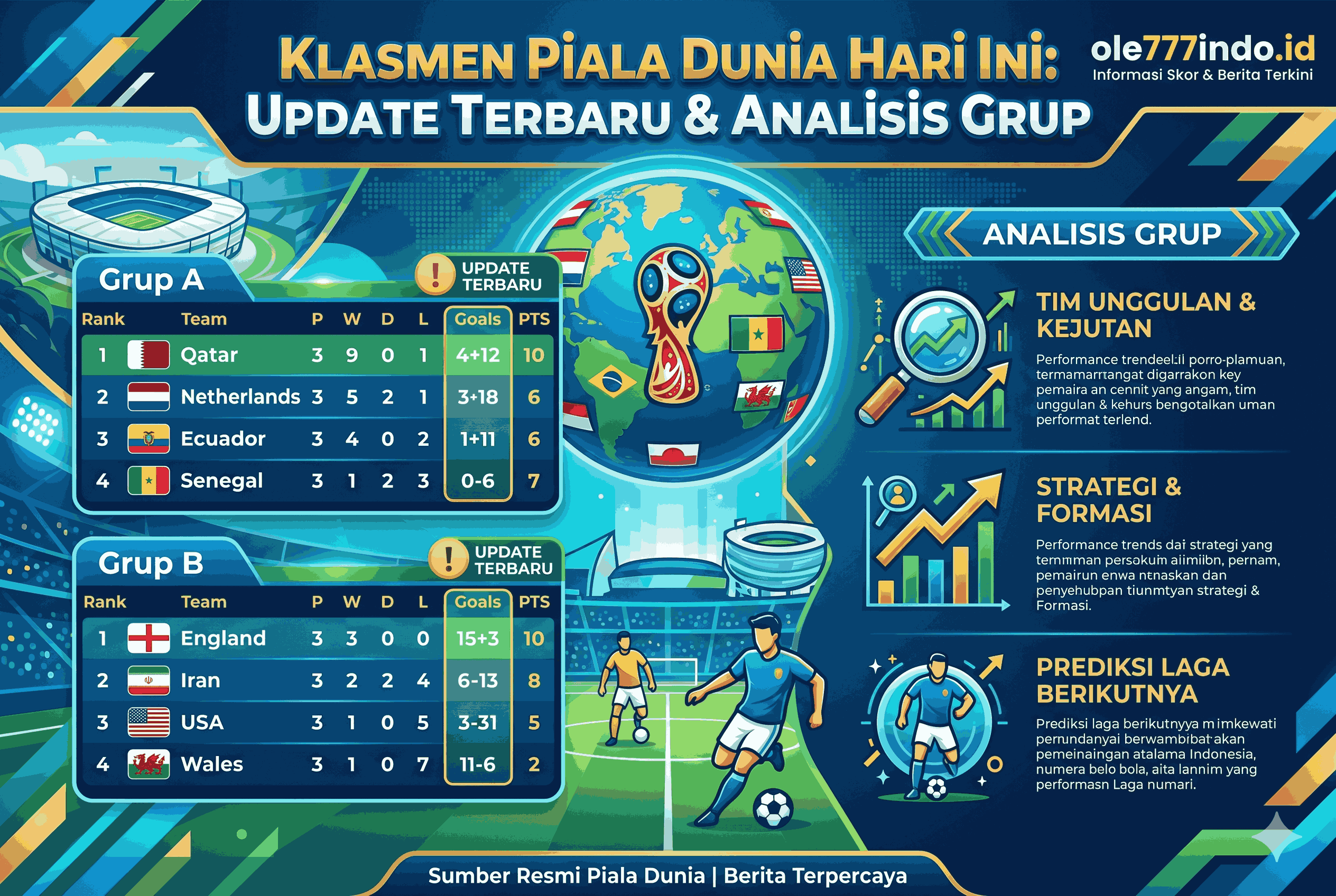Klasmen Piala Dunia Hari Ini: Update Terbaru & Analisis Grup