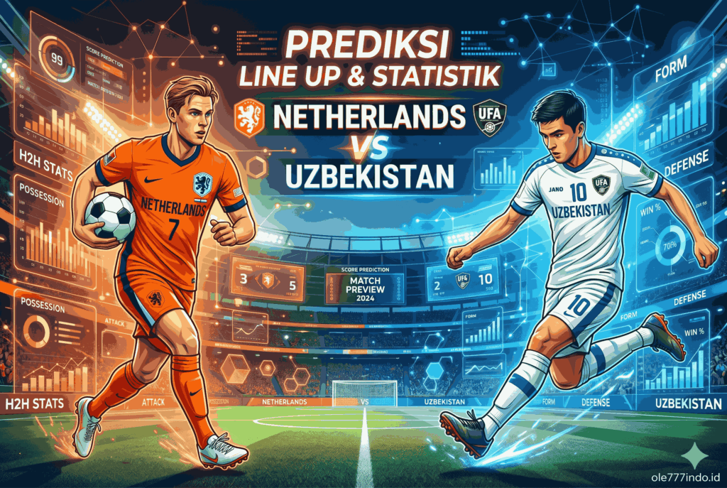 Netherlands vs Uzbekistan Berakhir Dramatis, Ini Hasil Lengkapnya