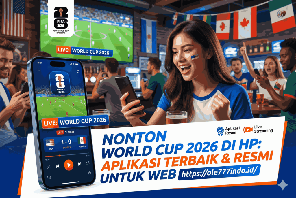 Nonton World Cup 2026 di HP: Aplikasi Terbaik & Resmi