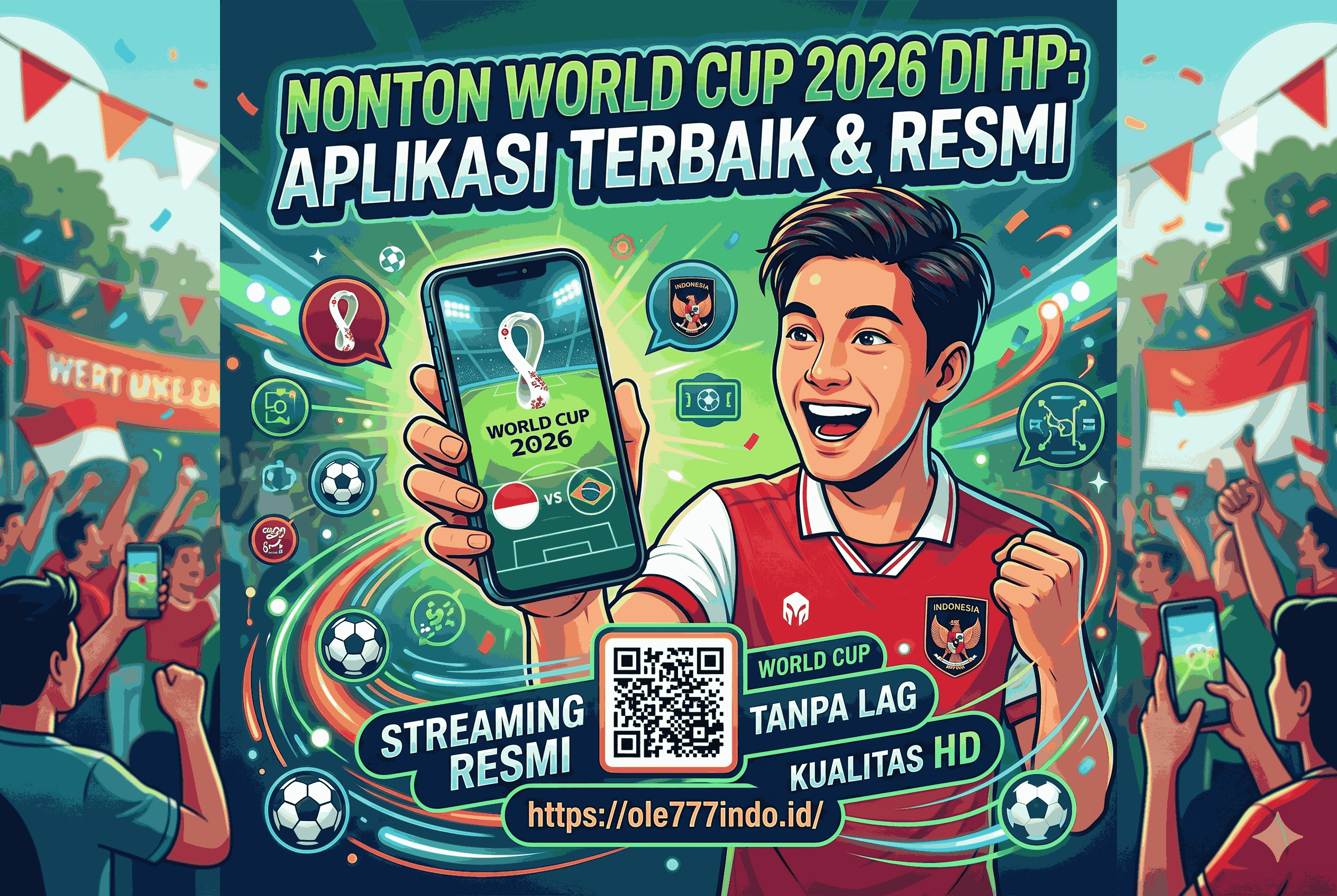Nonton World Cup 2026 di HP: Aplikasi Terbaik & Resmi