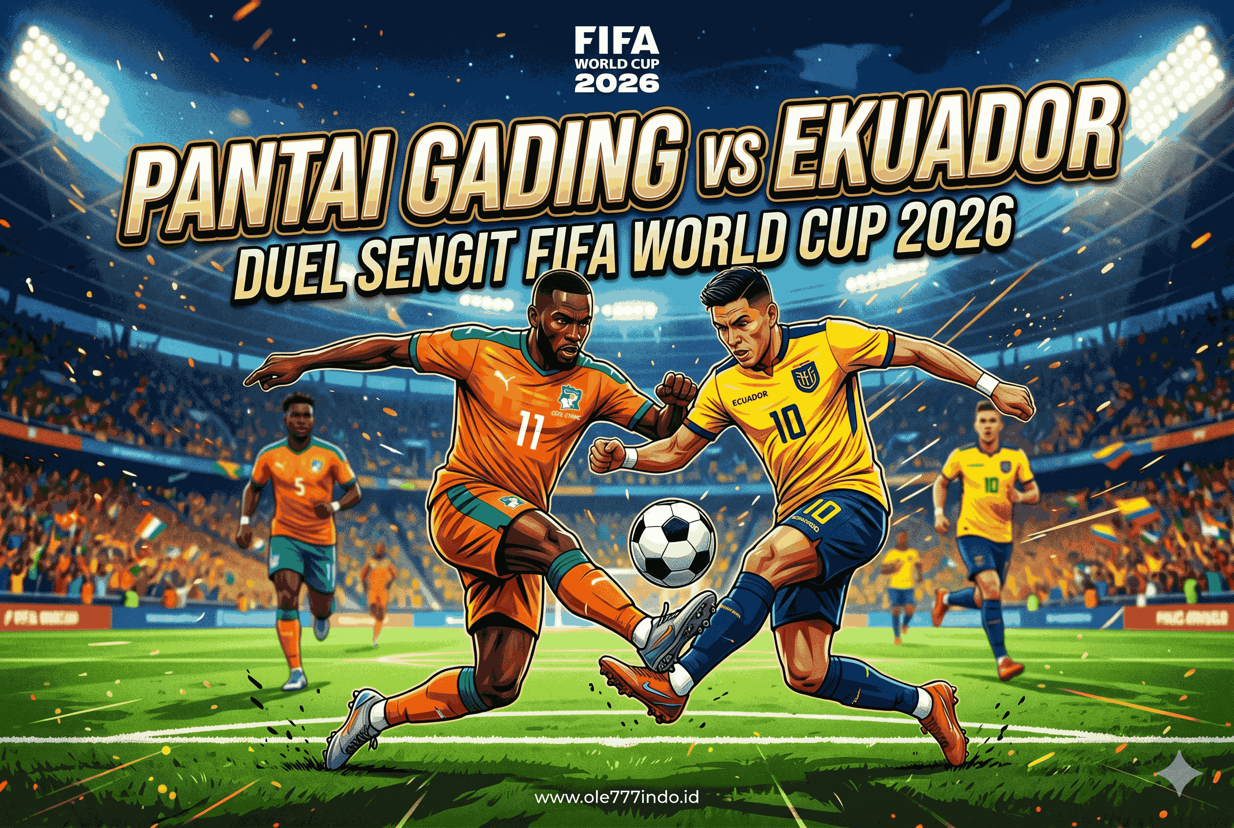 Pantai Gading vs Ekuador: Duel Sengit FIFA World Cup 2026