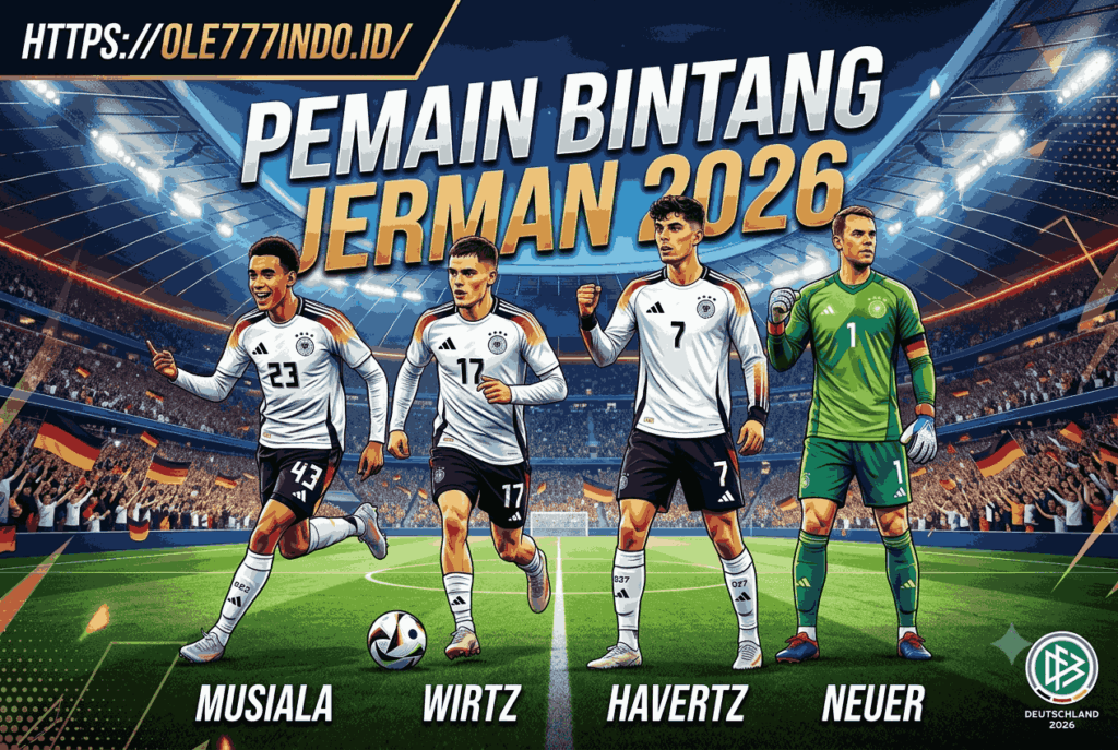Pemain Bintang Jerman 2026: Musiala, Wirtz, Havertz & Neuer