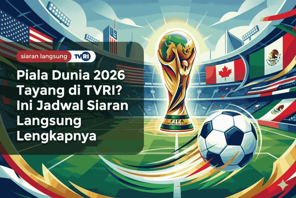 Piala Dunia 2026 Tayang di TVRI? Ini Jadwal Siaran Langsung Lengkapnya