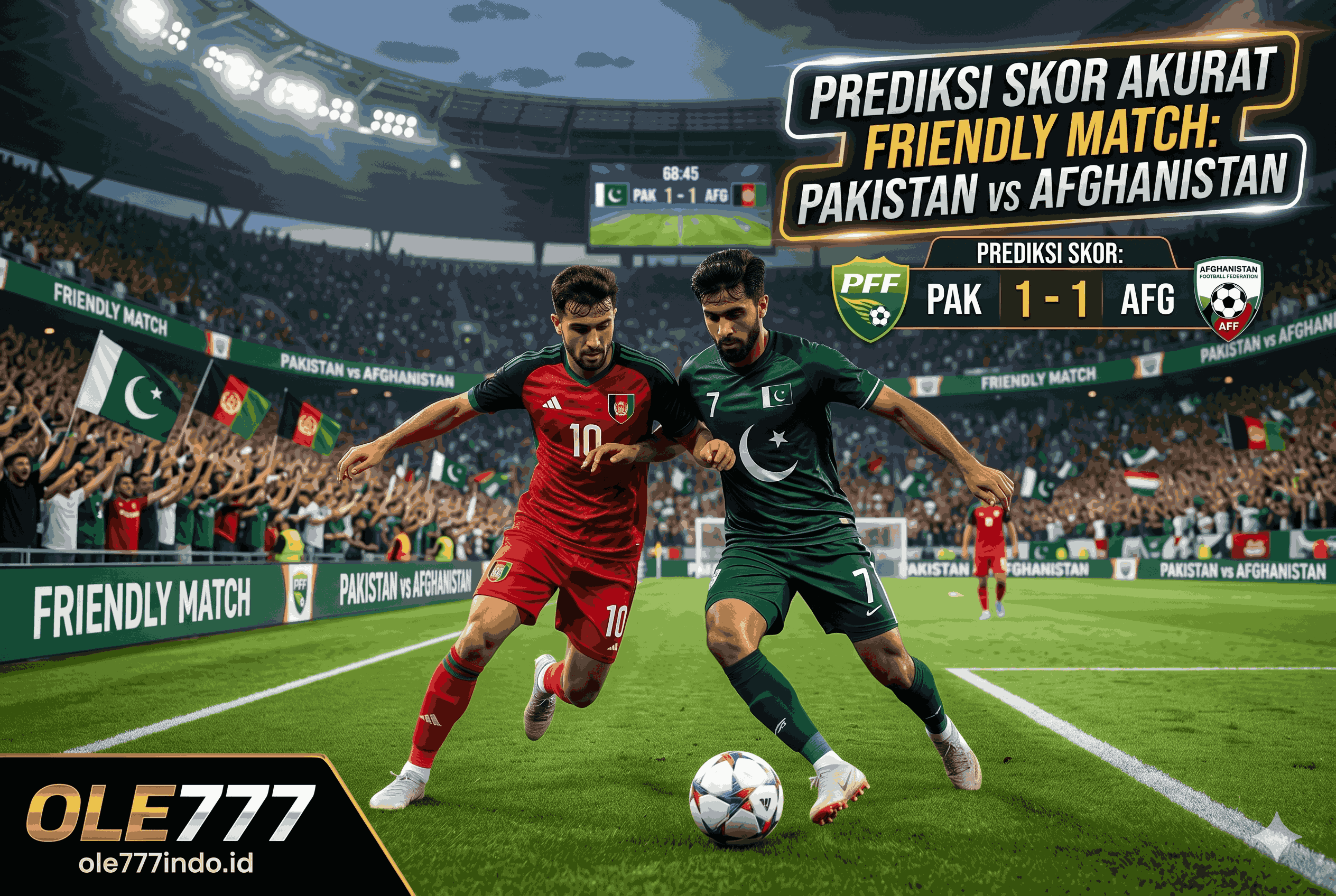 Prediksi Pakistan vs Afghanistan: Skor Akurat Friendly Match