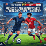 Prediksi Selandia Baru vs Mesir Piala Dunia 2026: Siapa Lebih Unggul?