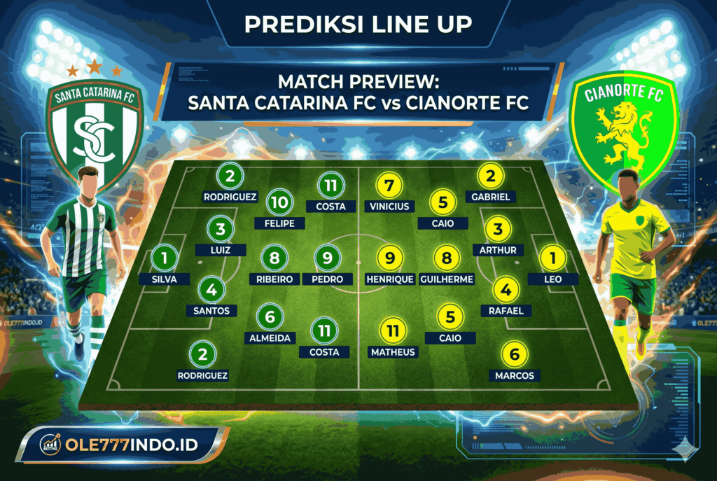 Prediksi Skor Santa Catarina vs Cianorte Hari Ini