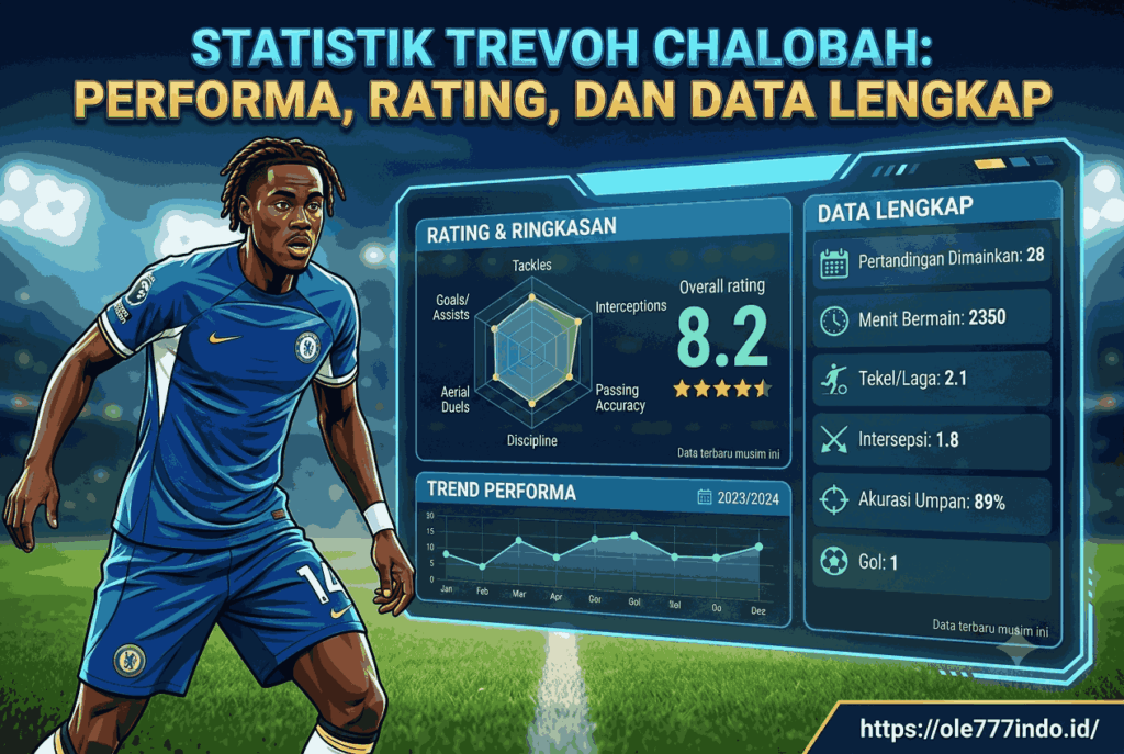 Statistik Trevoh Chalobah: Performa, Rating, dan Data Lengkap