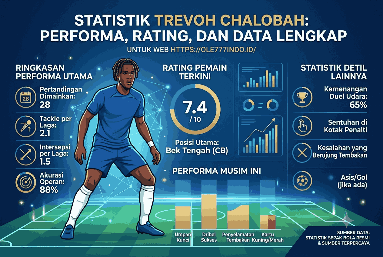 Statistik Trevoh Chalobah: Performa, Rating, dan Data Lengkap