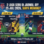 2 Laga Seru di Jadwal AFF 25 Juli 2026, Siapa Menang?