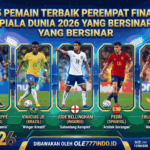 5 Pemain Terbaik Perempat Final Piala Dunia 2026 yang Bersinar