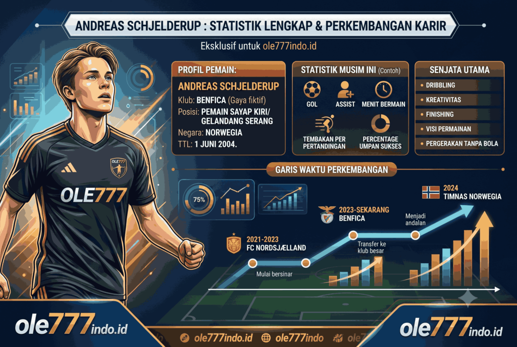 Andreas Schjelderup Stats: Statistik Lengkap dan Perkembangan