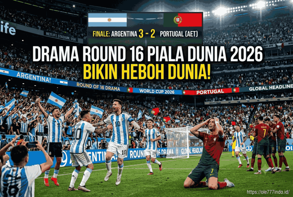 Drama Round 16 Piala Dunia 2026 Bikin Heboh Dunia