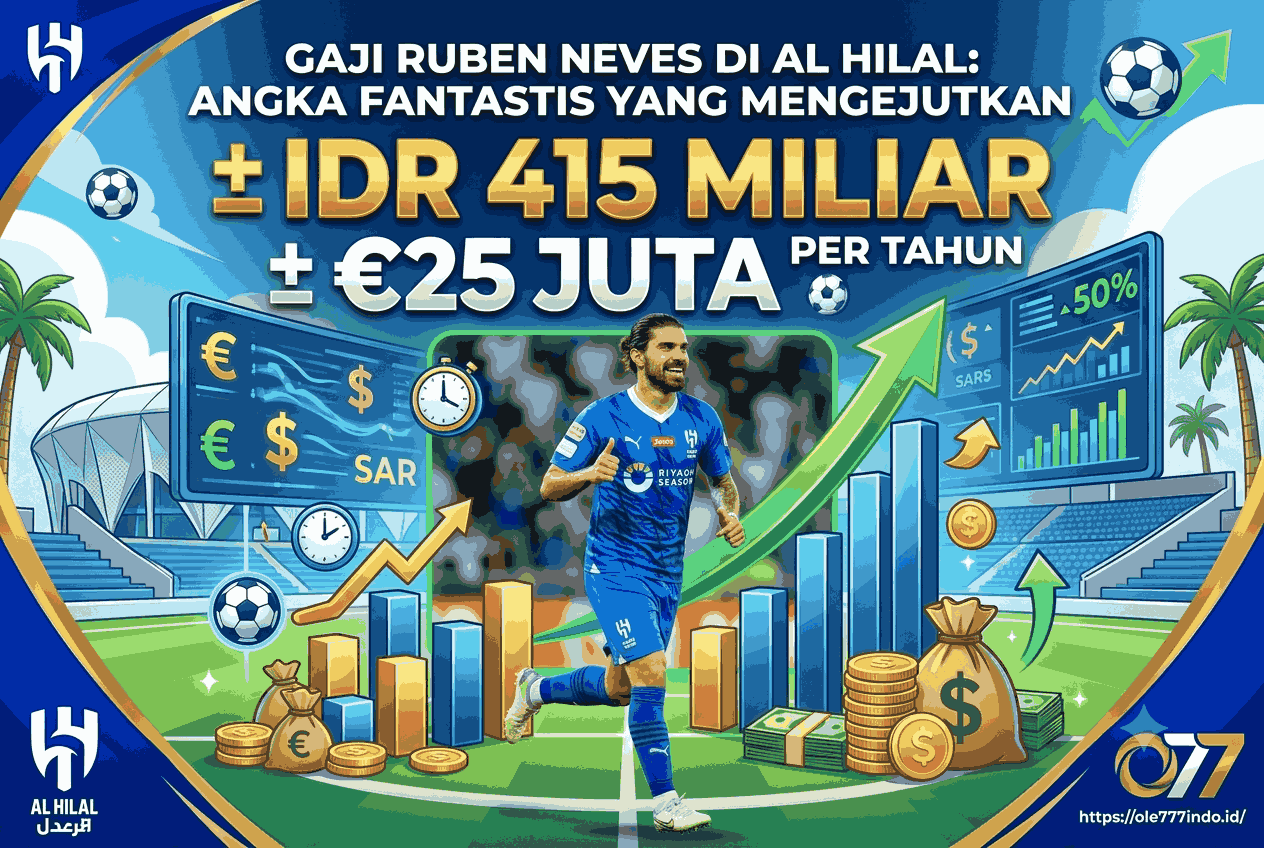 Gaji Ruben Neves di Al Hilal: Angka Fantastis yang Mengejutkan