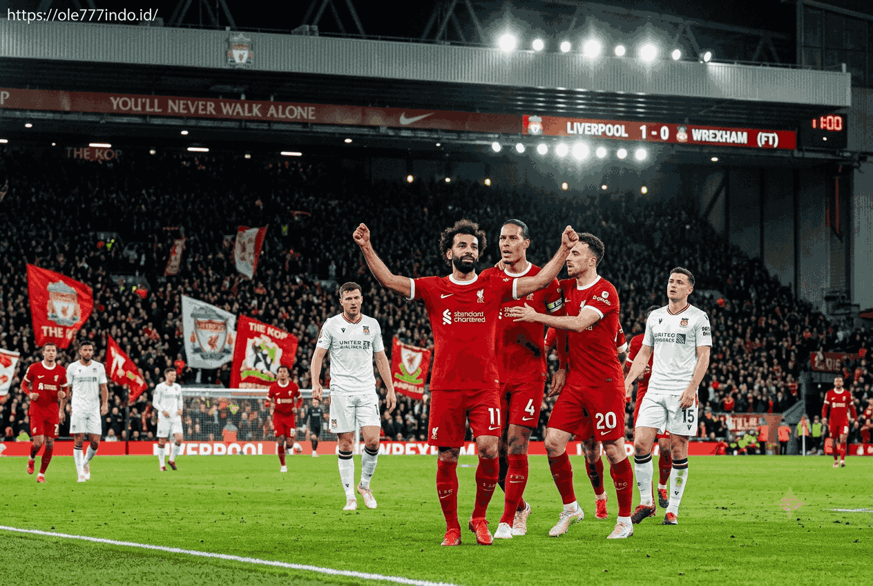 Liverpool vs Wrexham 1-0: The Reds Menang Tipis Penuh Drama