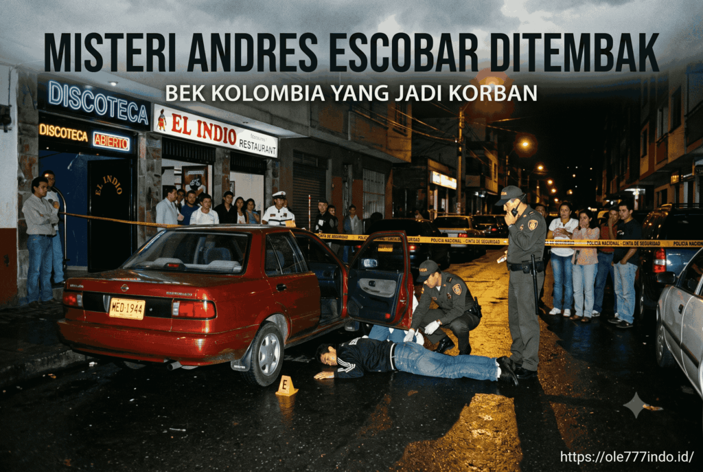Misteri Andres Escobar Ditembak, Bek Kolombia yang Jadi Korban