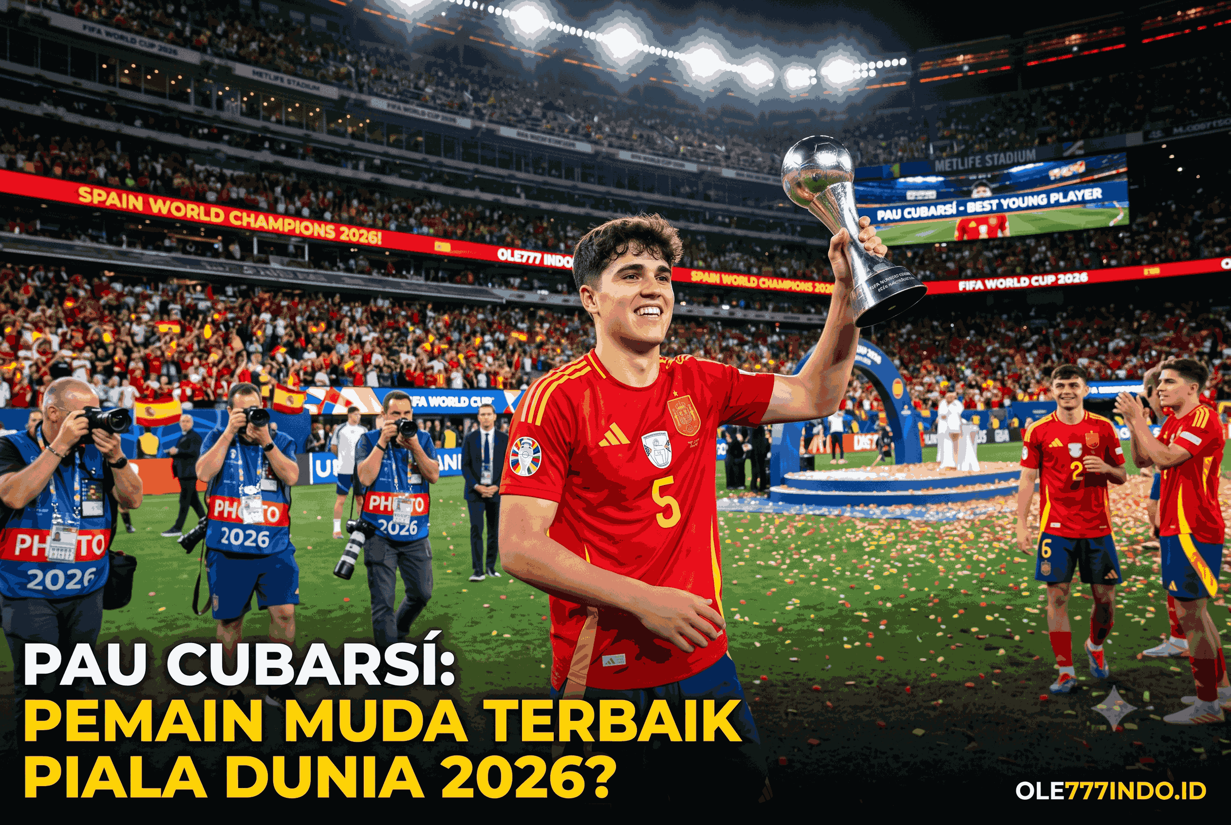 Pau Cubarsí Jadi Pemain Muda Terbaik Piala Dunia 2026?