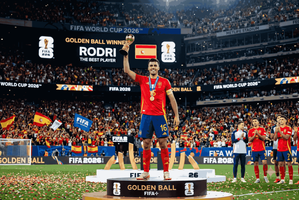 Pemenang Golden Ball Piala Dunia 2026 Resmi, Rodri Terbaik
