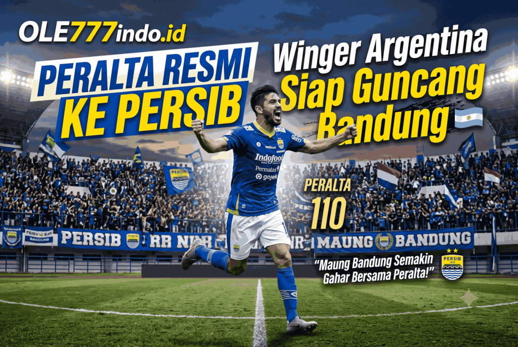 Peralta Resmi ke Persib, Winger Argentina Siap Guncang Bandung