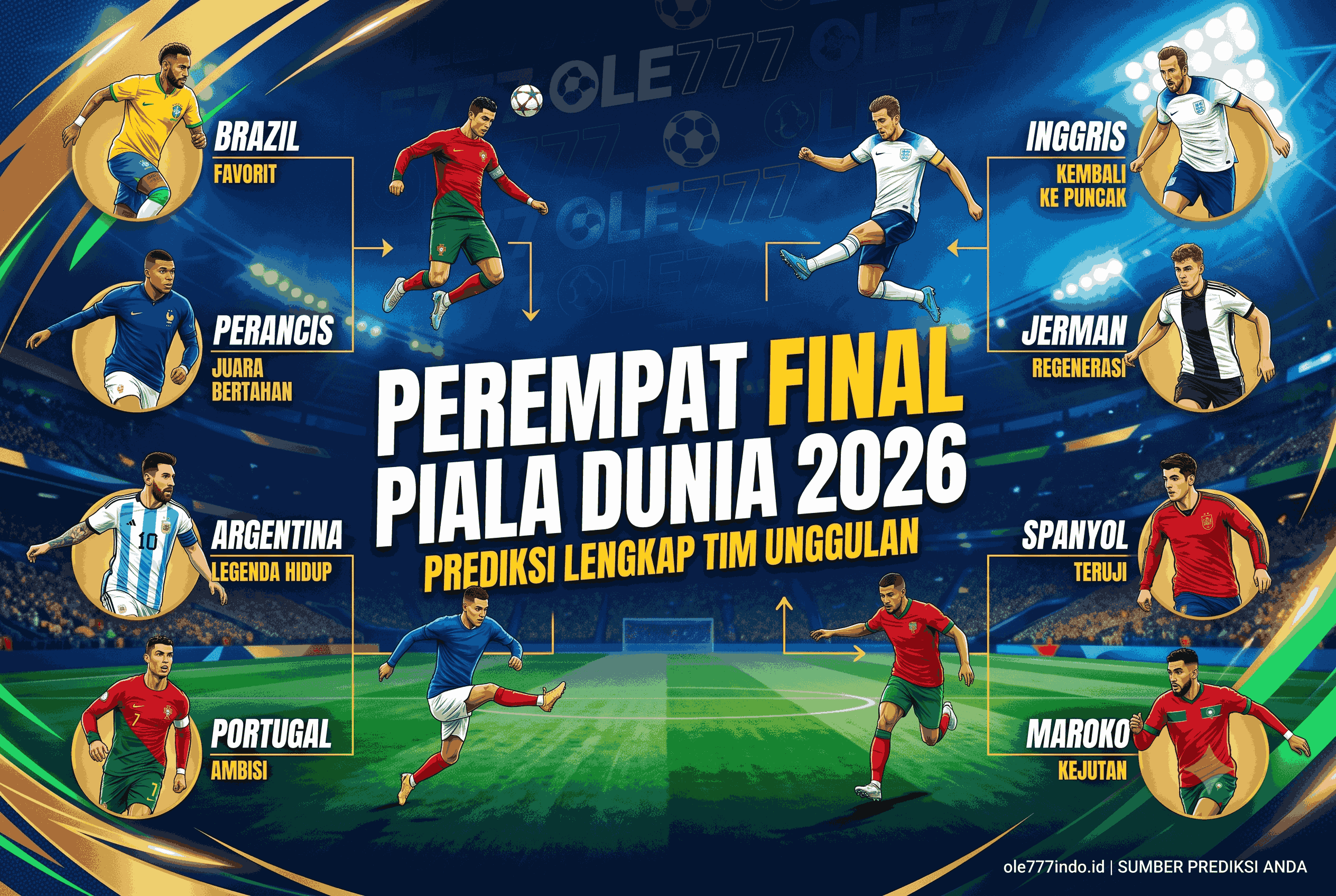 Perempat Final Piala Dunia 2026: Prediksi Lengkap Tim Unggulan