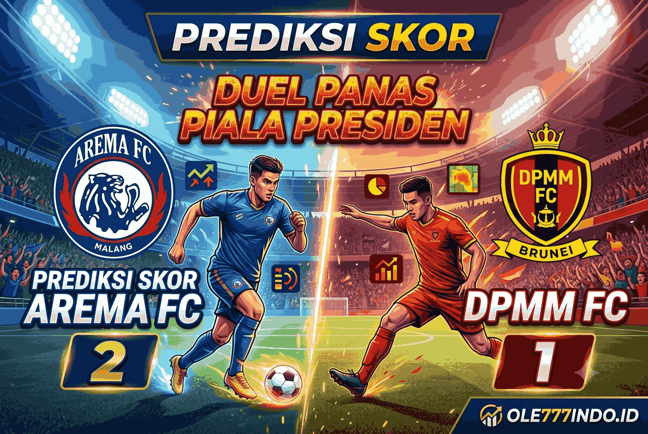 Prediksi Skor Arema FC vs DPMM FC, Duel Panas Piala Presiden