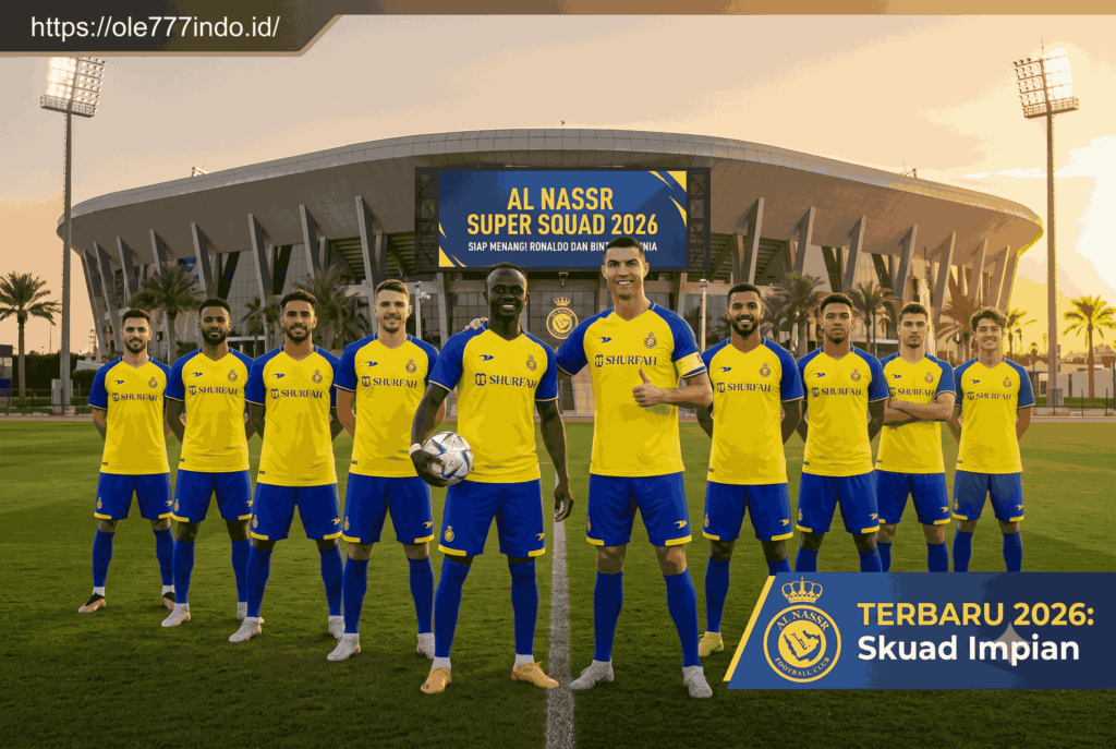 Skuad Al Nassr Terbaru 2026: Ronaldo dan Bintang Dunia