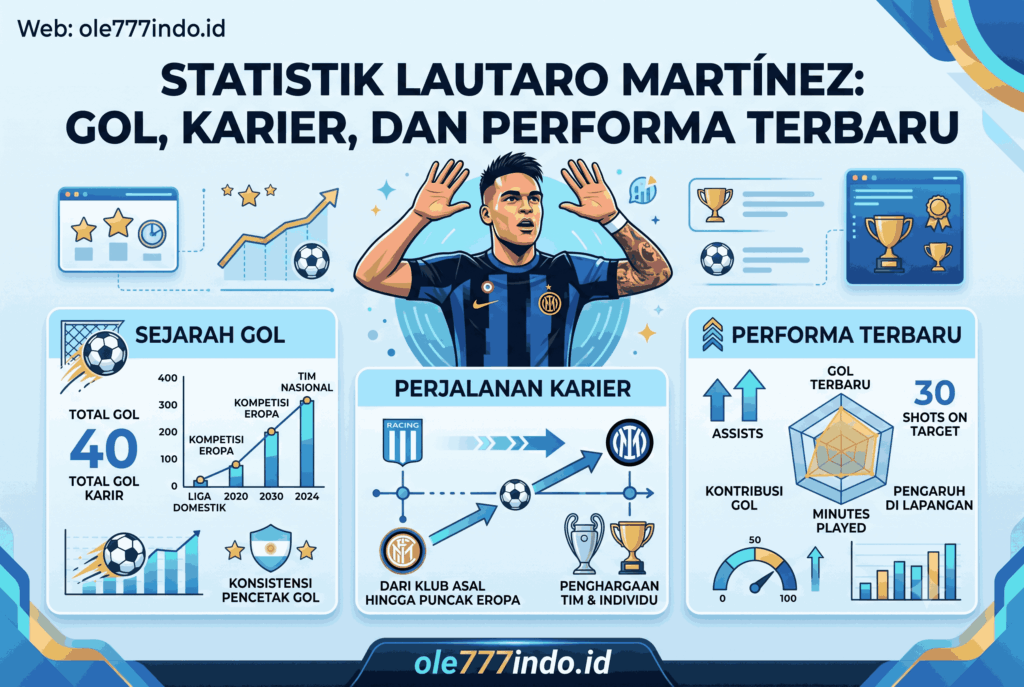 Statistik Lautaro Martínez: Gol, Karier, dan Performa Terbaru