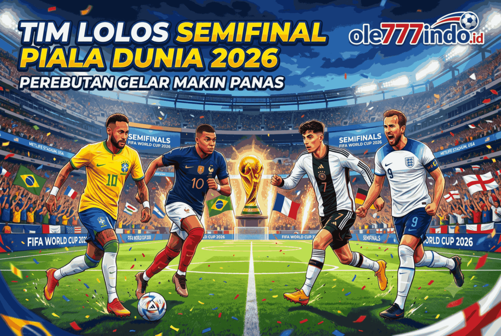 Tim Lolos Semifinal Piala Dunia 2026, Perebutan Gelar Makin Panas