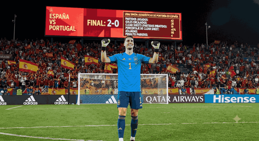 Unai Simón: Statistik, Clean Sheet, dan Kiprah di Timnas Spanyol