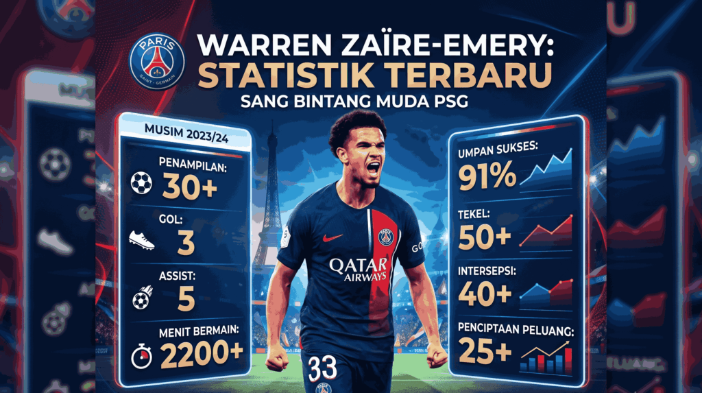 Warren Zaïre-Emery: Statistik Terbaru Sang Bintang Muda PSG