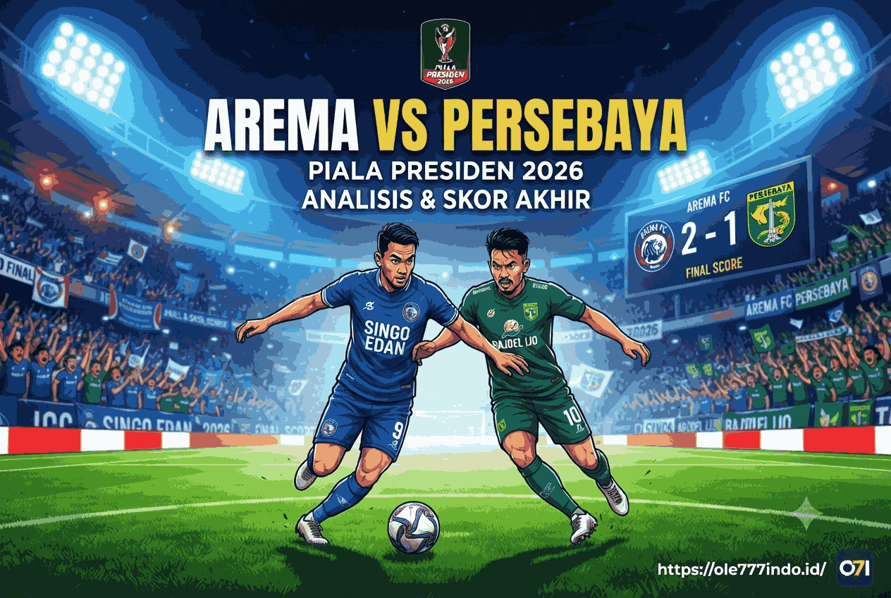 Arema vs Persebaya Piala Presiden 2026: Analisis dan Skor Akhir