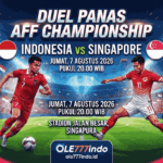 Jadwal Bola Indonesia vs Singapura, Duel Panas AFF Championship